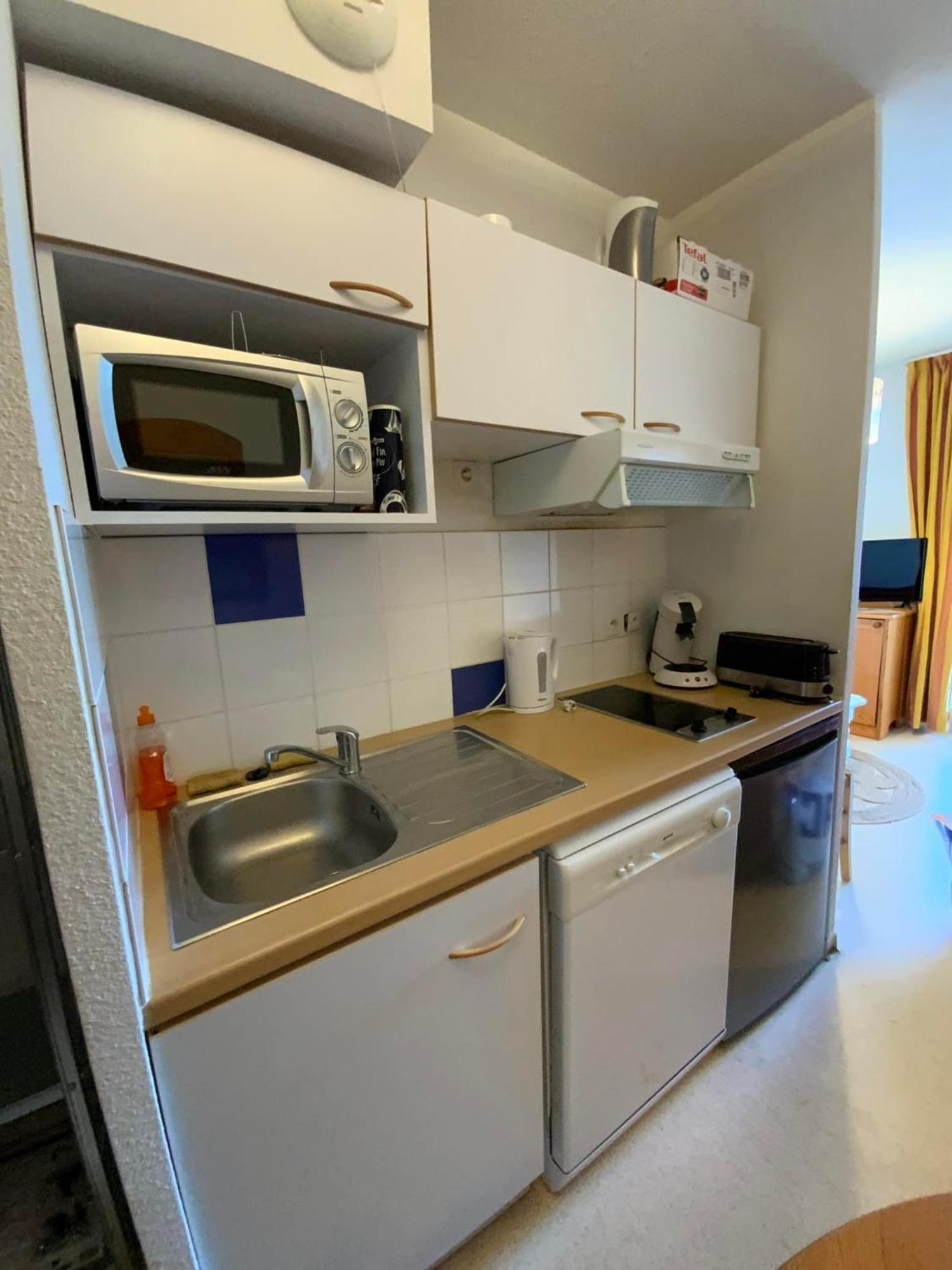Charmant Studio Face Aux Pyrenees Font-Romeu-Odeillo-Via Luaran gambar